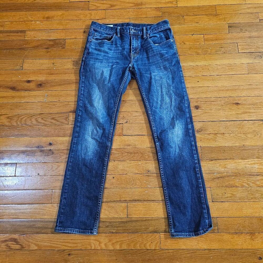 Banana Republic Mens Slim Fit Jeans Size 30x32 Mid Rise Denim